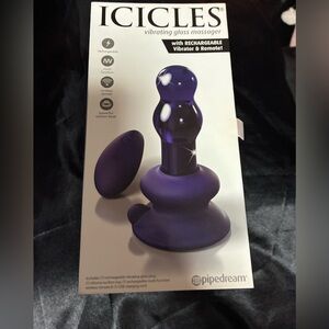 Free with 100$ + Pipedream Vibrating Glass Massager - Purple